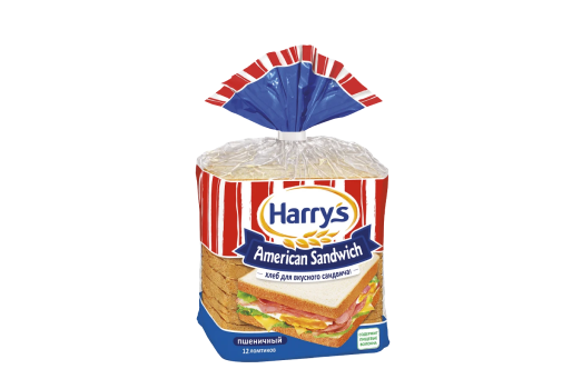 Хлеб Harry's American Sandwich пшеничный, 470 гр